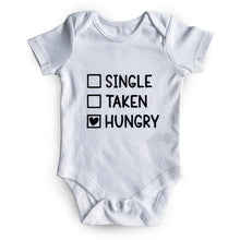 Load image into Gallery viewer, Baby Vest with Hungry Quote
